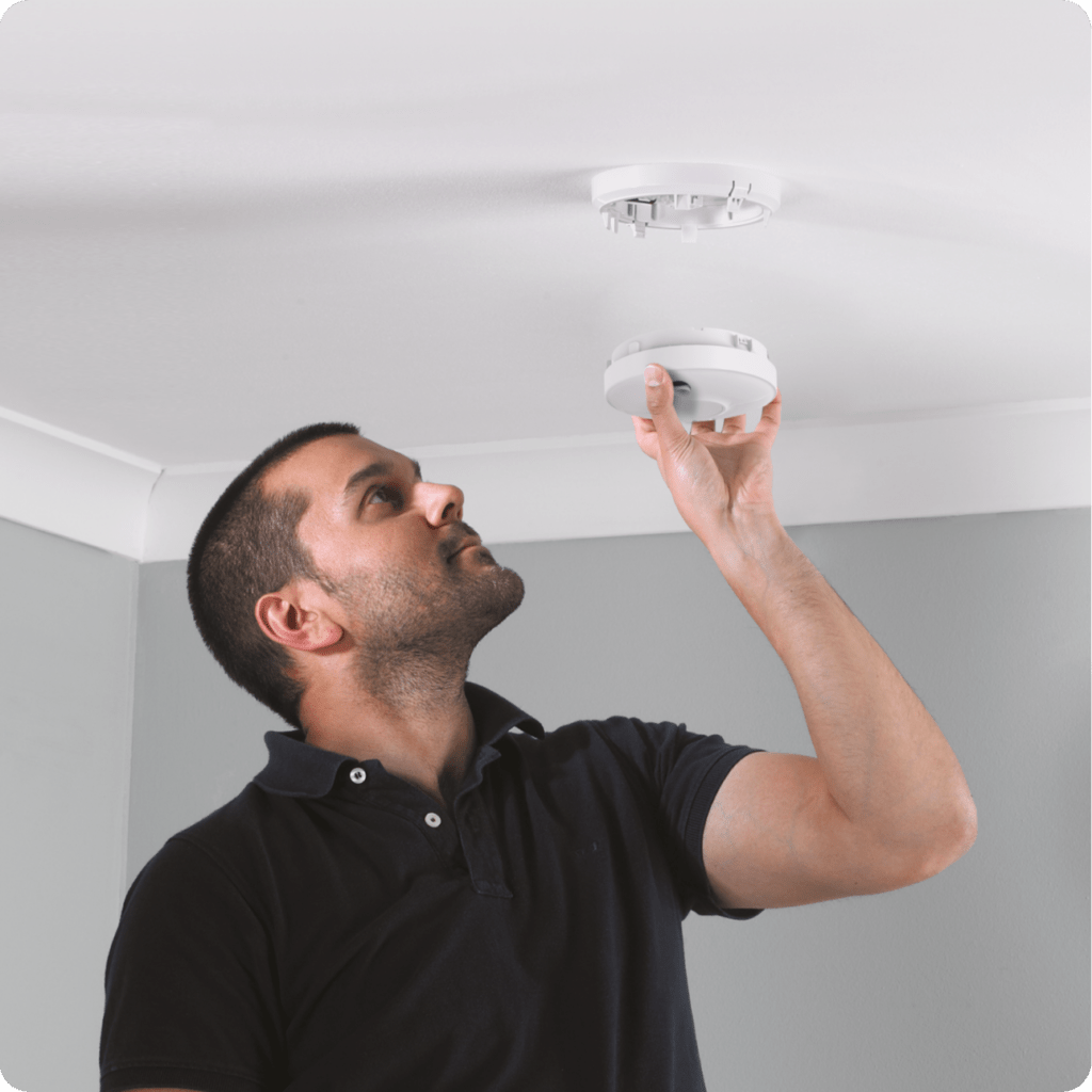 Your smoke alarm needs replacing every 10 years! Have you checked the date?